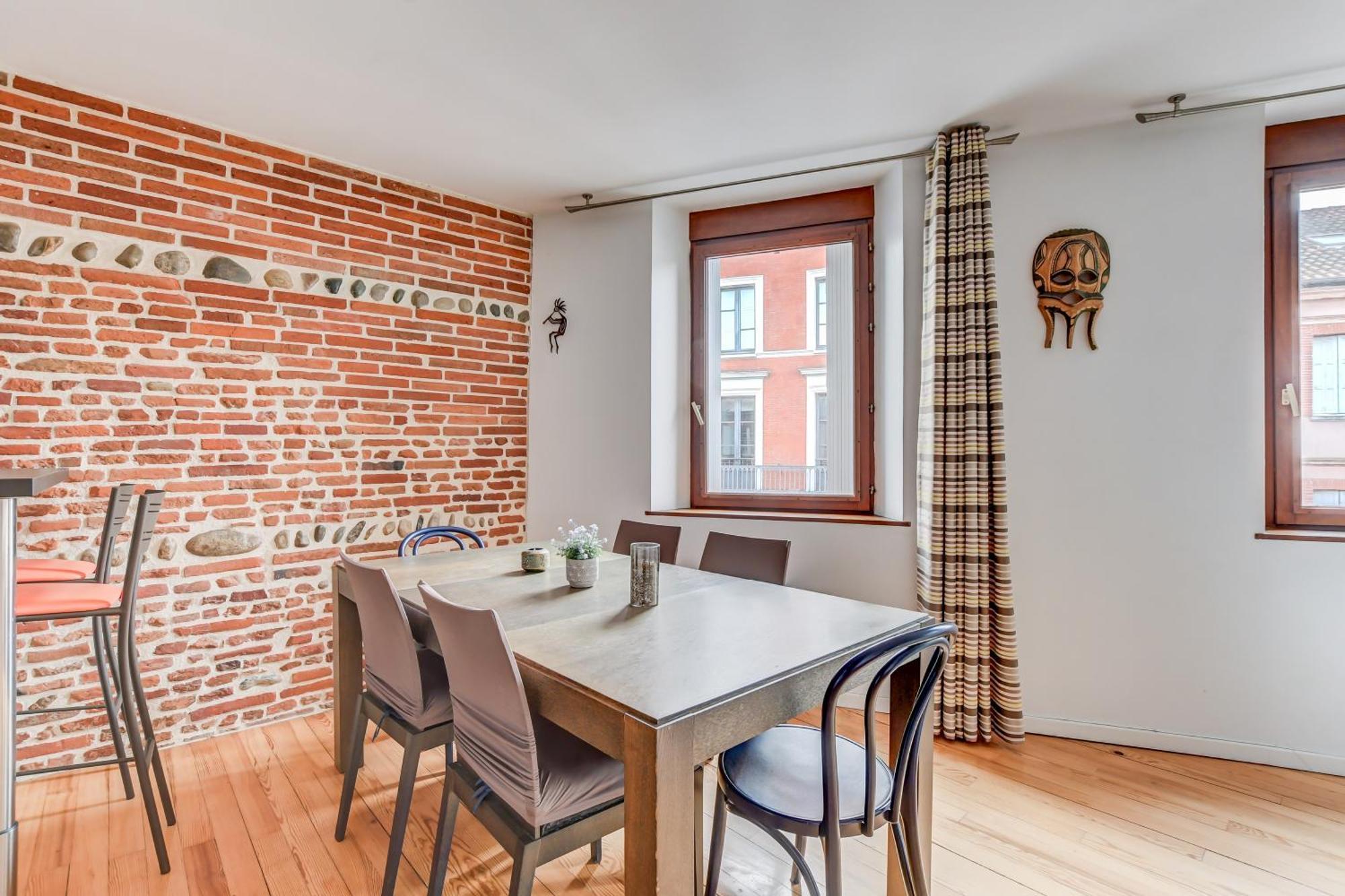 Duplex Tolosa - Pont-Neuf, Dome De La Grave, 2 Bdrs 85M2, Ac, Free Private Car Park - T3 85M2 Avec Clim, Parking Prive Gratuit Εξωτερικό φωτογραφία